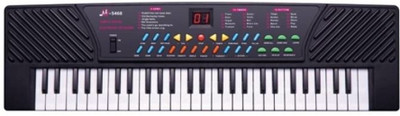 

Shy Products 54 keys black electronic piano (5468) (Black)(Multicolor)