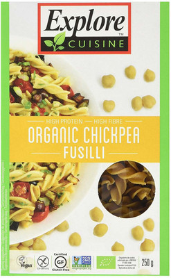 

Explore Cuisine Organic Chickpea Fusilli - 250g Fusilli Pasta(250 g)