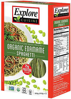 

Explore Cuisine Organic Edamame Spaghetti - 200g Spaghetti Pasta(200 g)
