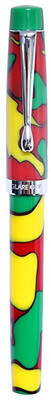 

GLARE INDIA Candy C-7 Acrylic Medium Nib Hand Made Fountain Pen Jungle Green Fountain Pen