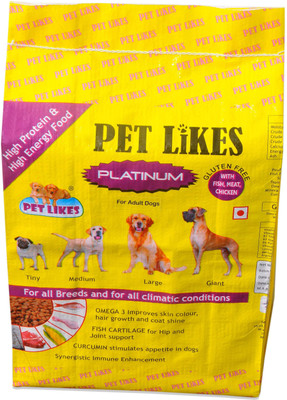 

PET LIKES Pet Likes for Adult Dogs - 10kg Chicken 10 kg Dry Dog Food