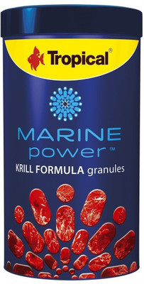 

tropical MARINE POWER KRILL FORMULA GRANULES 1000ml/600g 600 g Dry Fish Food