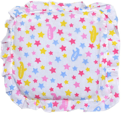 

Guru Kripa Baby Products Printed Baby Pillow Pack of 1(Off White)