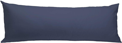 Jaipurlinen Microfibre Sleeping Pillow Pack of 1 Solid(Dark Blue)