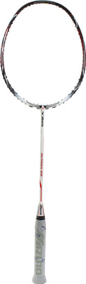 

Mizuno Altrax 85 White Unstrung Badminton Racquet(G5 - 3 Inches, 82 g)