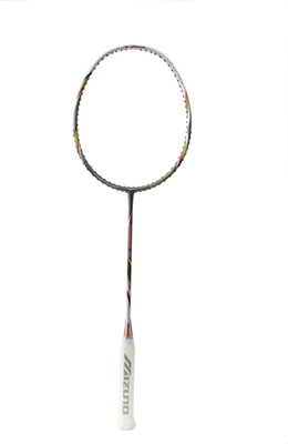 

Mizuno Carbosonic 75 Grey Unstrung Badminton Racquet(G5 - 3 Inches, 83 g)