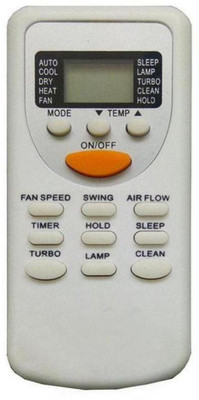 

Vinstar split ac remote Compatible with videocon split ac Remote Controller(White)