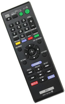 

Vinstar RMT-B119A BLURAY HOME THEATER AV PLAYER REMOTE COMPATIBLE WITH SONY HOME THEATER Remote Controller(Black)