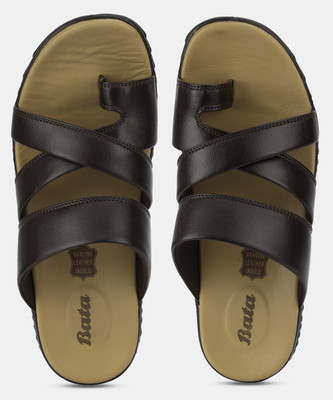 

Bata Men Brown Flats