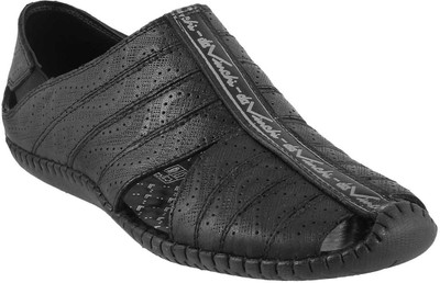 

DaVinchi Men 11,Black Sandals
