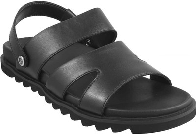 DaVinchi Men 11,Black Sandals