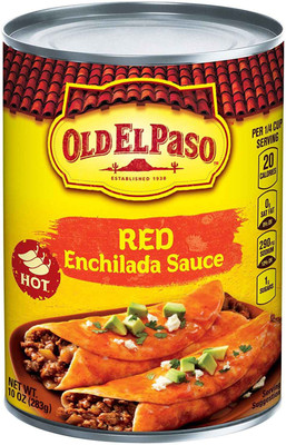 

Old ELPaso Red Enchilada Sauce, Hot - 283g (10oz) Sauce(283 g)