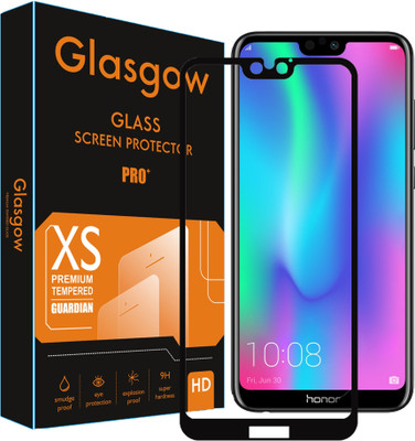 Glasgow Edge To Edge Tempered Glass for Honor 9N(Pack of 1)