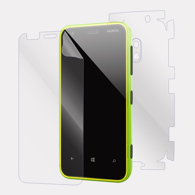 Snooky Front and Back Tempered Glass for Nokia Lumia 620(Pack of 1)