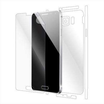 Snooky Front and Back Tempered Glass for Samsung Galaxy Alpha(Pack of 1)