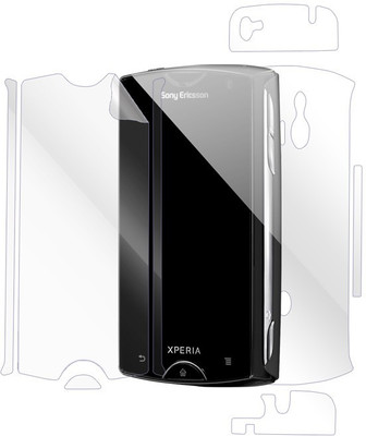 Snooky Front and Back Tempered Glass for Sony Xperia Mini(Pack of 1)