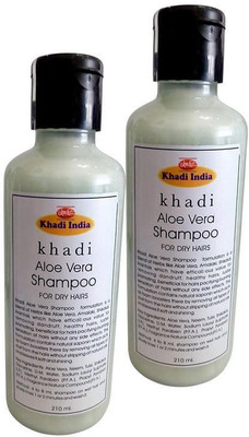 

Khadi Aloevera Shampoo (Pack of 2)(210 ml)
