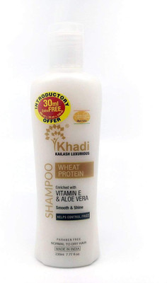 

Khadi Wheat Protein paraben free shampoo-230ml(230 ml)