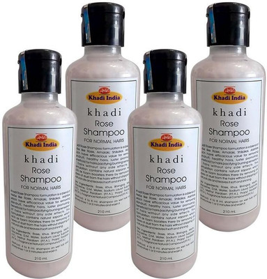

Khadi Rose Shampoo (Pack of 4)(210 ml)