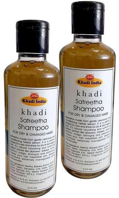 

Khadi Satreetha Shampoo (Pack of 2)(210 ml)