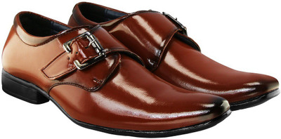 

Blinder Men's Tan Monk Strap Trendy Monk Strap For Men(Tan