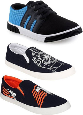 

RIFOF Combo of 2Loafers And 1Sneakers Loafers For Men(Multicolor
