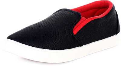 

lifecart Loafers For Men(Multicolor, Black & red