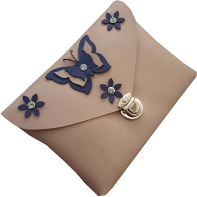 

hims Women Casual Tan PU Sling Bag