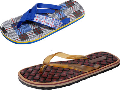 

Indistar SetpCare Super Soft and Comfortable Slippers, Multicolor::brown