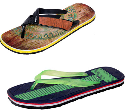 

Indistar SetpCare Super Soft and Comfortable Slippers, Multicolor::green