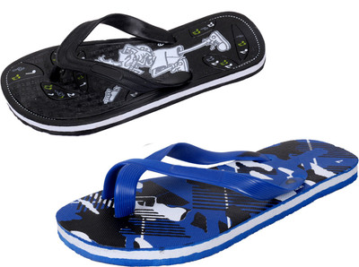 

Indistar SetpCare Super Soft and Comfortable Slippers, Black::multicolor