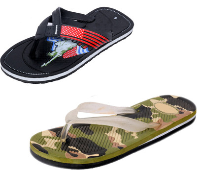 

Indistar SetpCare Super Soft and Comfortable Slippers, Black::multicolor