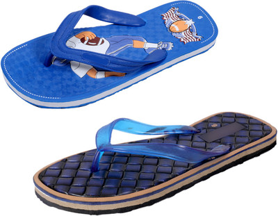 

Indistar SetpCare Super Soft and Comfortable Slippers, Blue:: blue