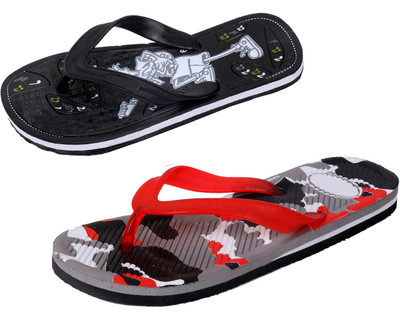 

Indistar SetpCare Super Soft and Comfortable Slippers, Black::multicolor