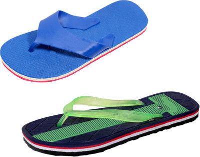 

Indistar SetpCare Super Soft and Comfortable Slippers, Blue::green