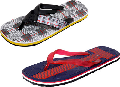 

Indistar SetpCare Super Soft and Comfortable Slippers, Multicolor::red
