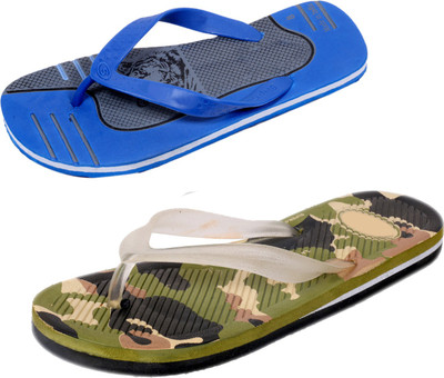 

Indistar SetpCare Super Soft and Comfortable Slippers, Blue::multicolor
