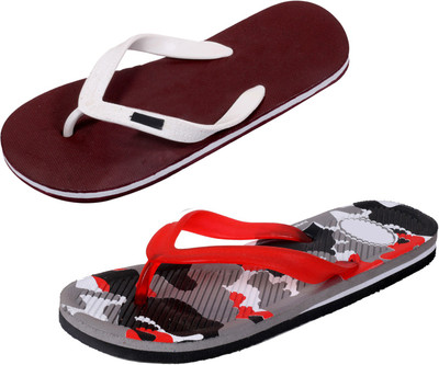 

Indistar SetpCare Super Soft and Comfortable Slippers, Brown::multicolor