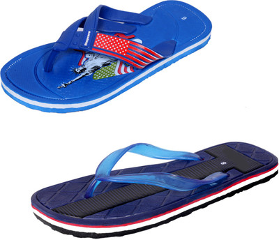 

Indistar SetpCare Super Soft and Comfortable Slippers, Blue:: blue