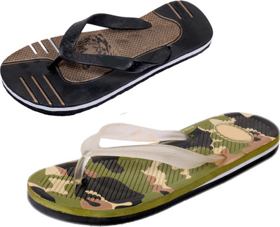 

Indistar SetpCare Super Soft and Comfortable Slippers, Brown::multicolor