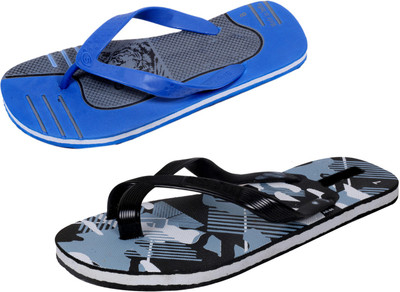 

Indistar SetpCare Super Soft and Comfortable Slippers, Blue::multicolor