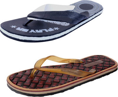 

Indistar Super Soft and Comfortable Flip Flops, Multicolor