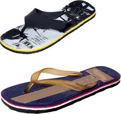 

Indistar SetpCare Super Soft and Comfortable Slippers, Black::black