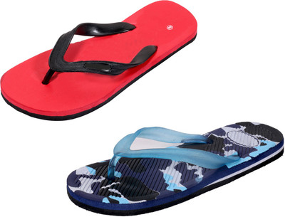 

Indistar SetpCare Super Soft and Comfortable Slippers, Red::multicolor