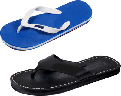 

Indistar SetpCare Super Soft and Comfortable Slippers, Blue::black