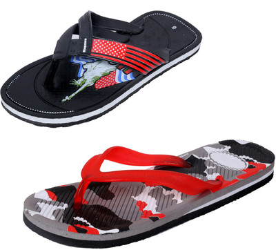 

Indistar SetpCare Super Soft and Comfortable Slippers, Black::multicolor