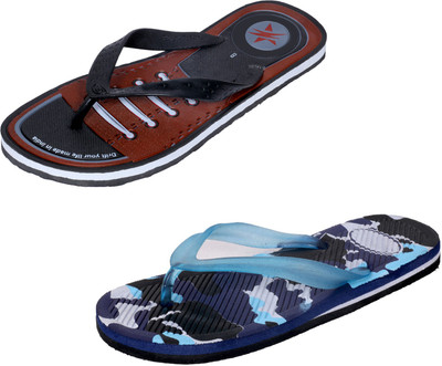 

Indistar SetpCare Super Soft and Comfortable Slippers, Brown::multicolor