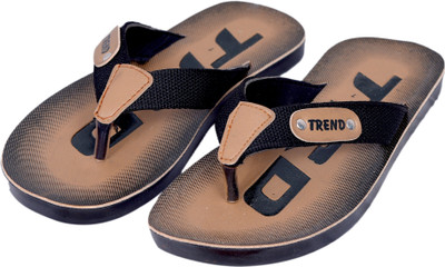 

YANSHIKA FOOTWEARS Slippers, Black and gold
