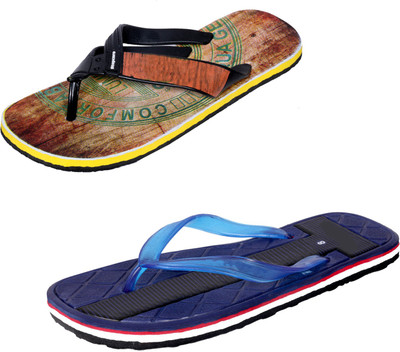 

Indistar SetpCare Super Soft and Comfortable Slippers, Multicolor:: blue