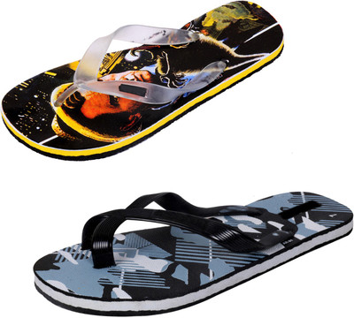 

Indistar SetpCare Super Soft and Comfortable Slippers, Black::multicolor